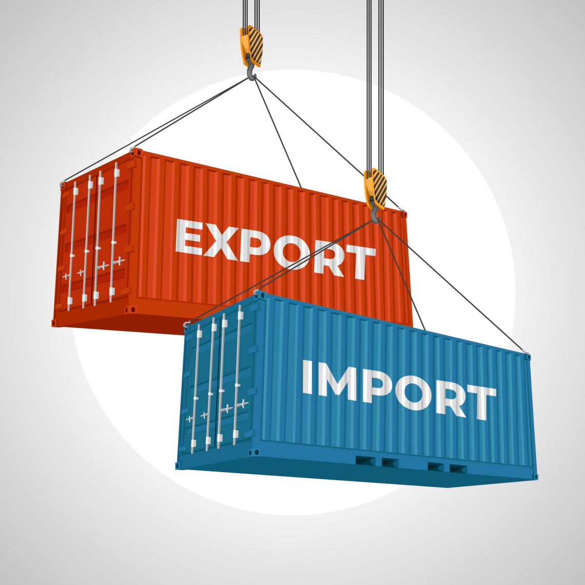 logística de importação e exportação