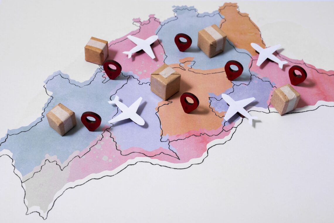 logística de importação e exportação